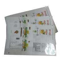 Waterproof Adhesive Food Packaging Labels Cheap price wholesale adhesive food transparent label printing custom